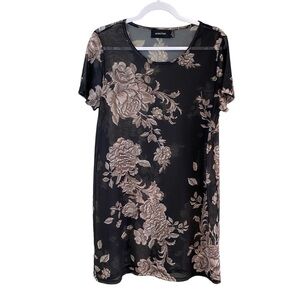 MINKPINK - Sheer Peony Tunic Dress - Size M